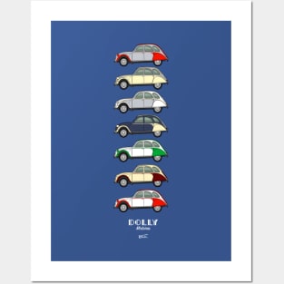 2CV Dolly classic car collection Posters and Art